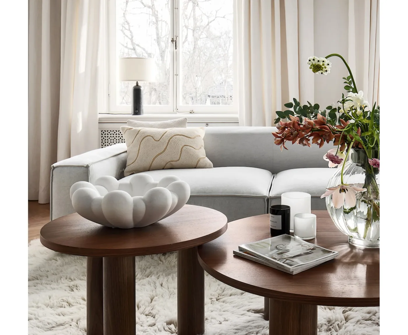 101 Copenhagen Bloom Skål Bone White Big