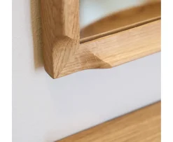 Aakjaer Furniture Arcus Spegel Natural Oil Oak 45x90