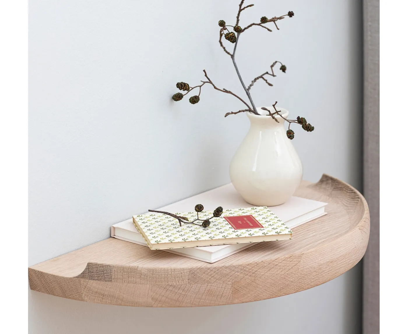Aakjaer Furniture Arcus Konsol Hylla White Oil Oak