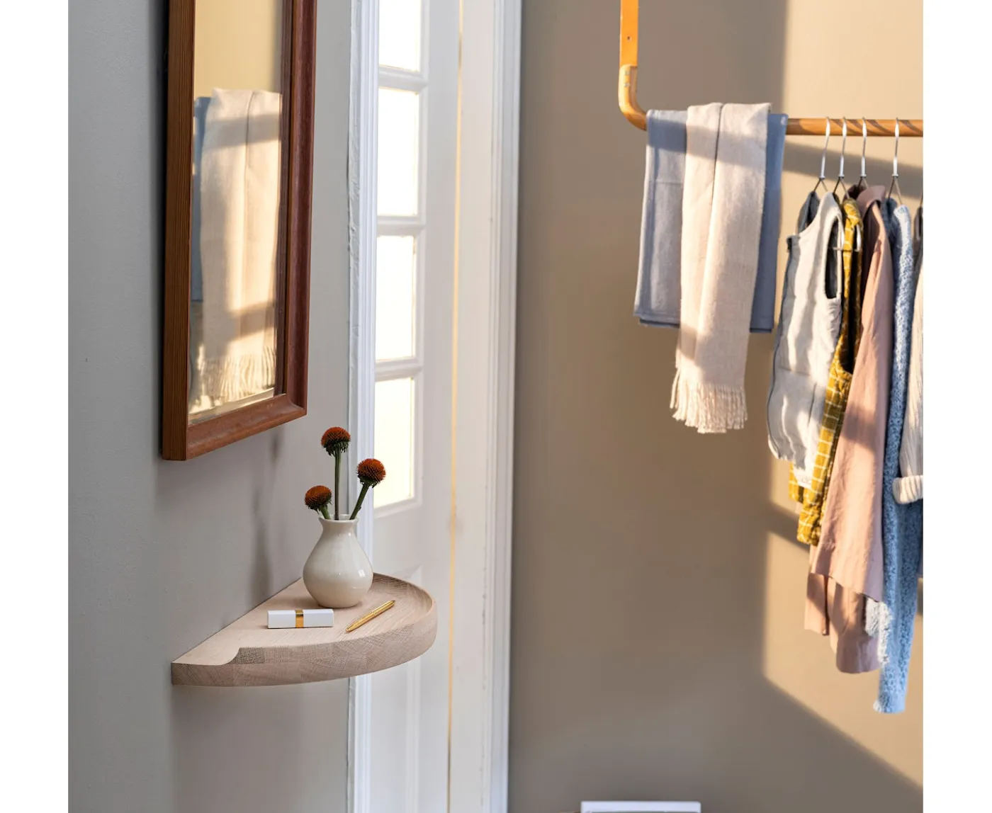 Aakjaer Furniture Arcus Konsol Hylla White Oil Oak