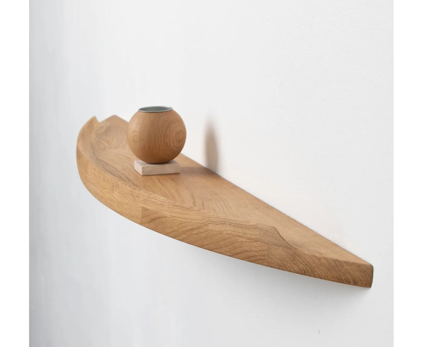 Aakjaer Furniture Arcus Vägghylla Nature Oil Oak Large