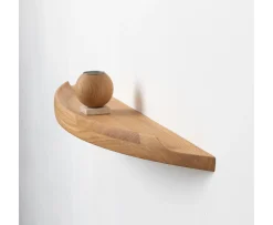 Aakjaer Furniture Arcus Vägghylla Nature Oil Oak Medium