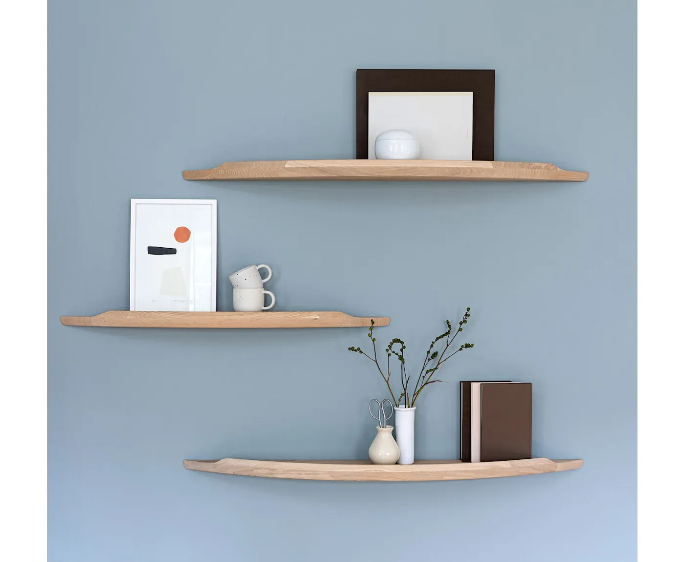 Aakjaer Furniture Arcus Vägghylla White Oil Oak Large