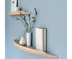Aakjaer Furniture Arcus Vägghylla White Oil Oak Medium