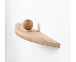 Aakjaer Furniture Arcus Vägghylla White Oil Oak Medium