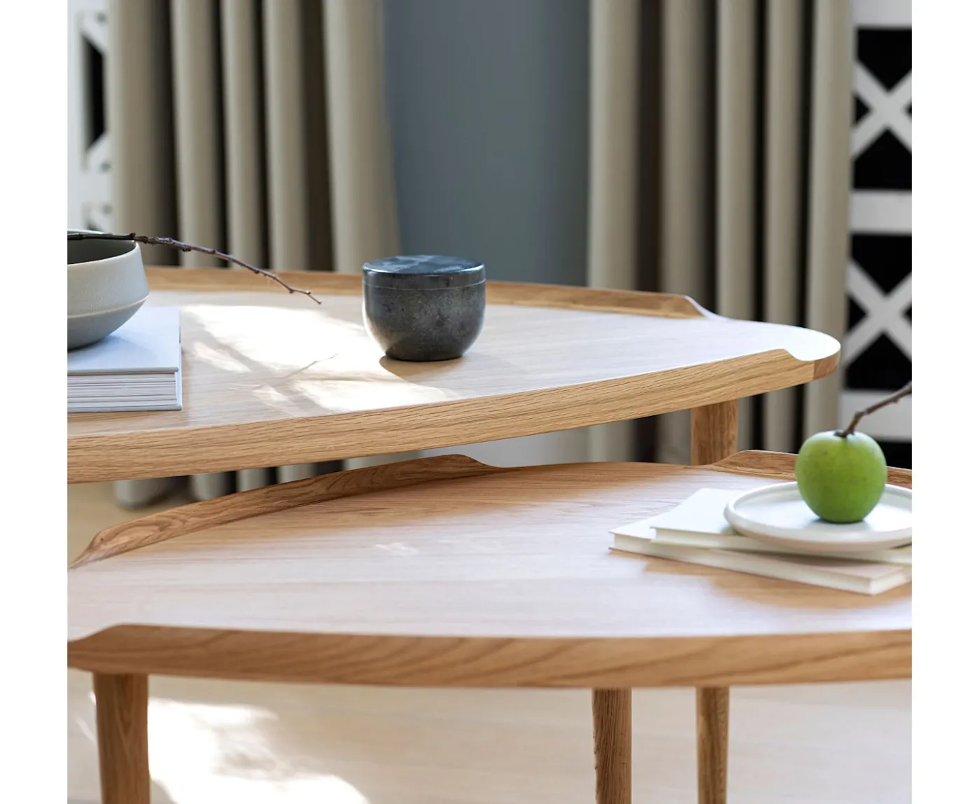 Aakjaer Furniture No.55 Soffbord Natural Oil Oak Large