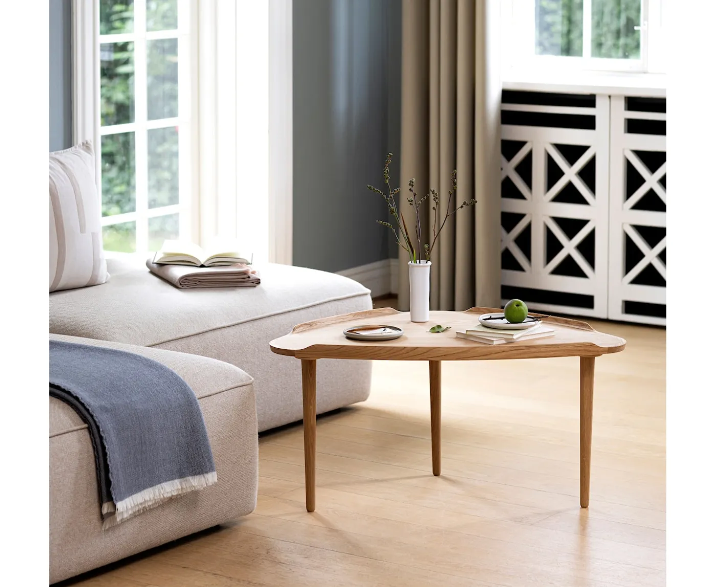 Aakjaer Furniture No.55 Soffbord Natural Oil Oak Small
