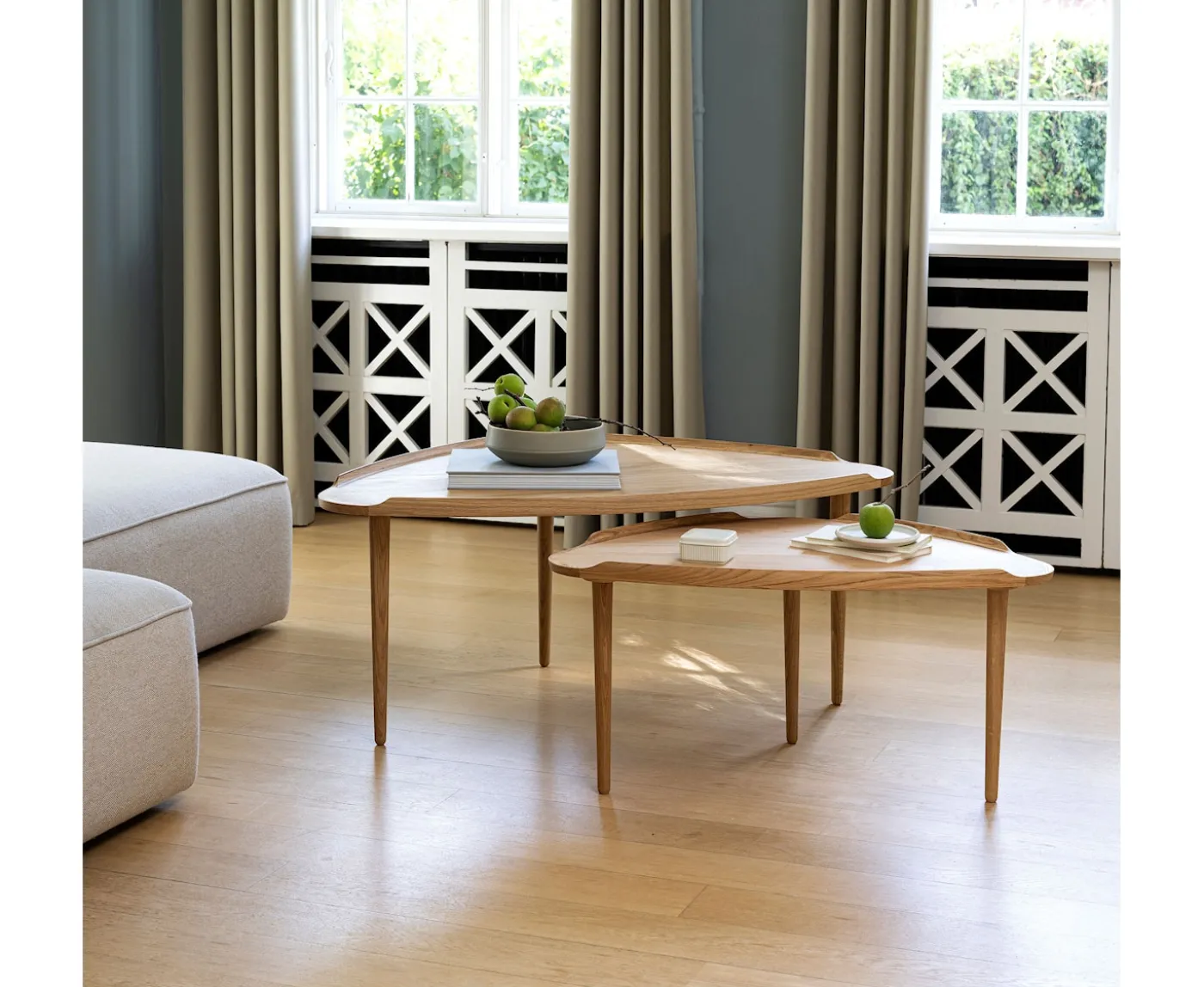 Aakjaer Furniture No.55 Soffbord Natural Oil Oak Small