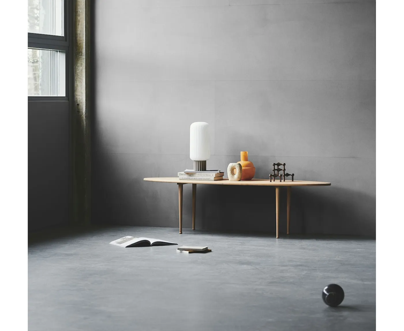 Aakjaer Furniture Surf Soffbord White Oil Oak