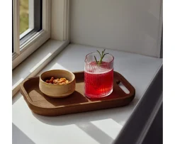 Andersen Furniture Flection Serveringsbricka Mörkbetsad Ask Medium