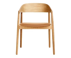 Andersen Furniture AC2 Karmstol Ek/Cognac Läder