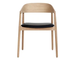 Andersen Furniture AC2 Karmstol Ek/Svart Läder