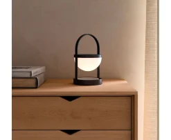 Andersen Furniture A-Flash Portabel Lampa Svart 22cm