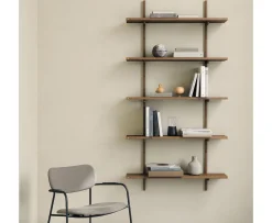 Andersen Furniture A-Light Vägghylla Rökt Oljad Ask 90x35