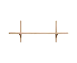 Andersen Furniture A-Light Vägghylla Vitpigmenterad Ek 90x35