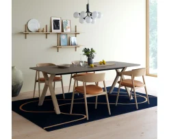 Andersen Furniture A-Light Vägghylla Vitpigmenterad Ek 90x35