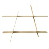 Andersen Furniture A-Shelf Vägghylla Mässing Large
