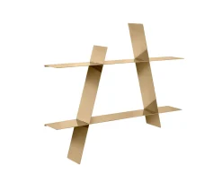 Andersen Furniture A-Shelf Vägghylla Mässing Large
