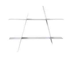 Andersen Furniture A-Shelf Vägghylla Silver Large