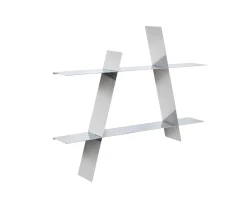 Andersen Furniture A-Shelf Vägghylla Silver Large