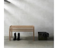 Andersen Furniture B1 Bänk Vitpigmenterad Ek 80cm