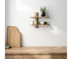 Andersen Furniture Bend Vägghylla Oljad Ek 50x40