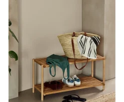 Andersen Furniture Column Skohylla Oak 83cm