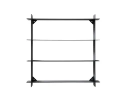 Andersen Furniture Division Vägghylla Svart Stål 45x45