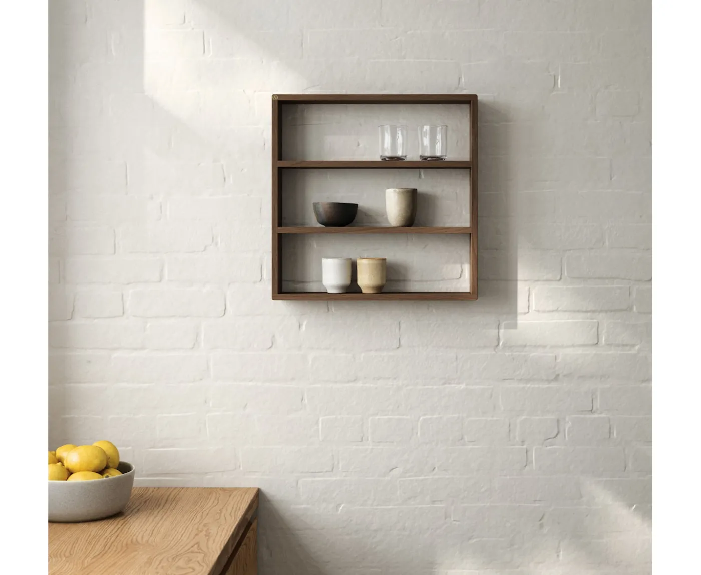 Andersen Furniture Sector Vägghylla Rökt Oljad Ek 50x50