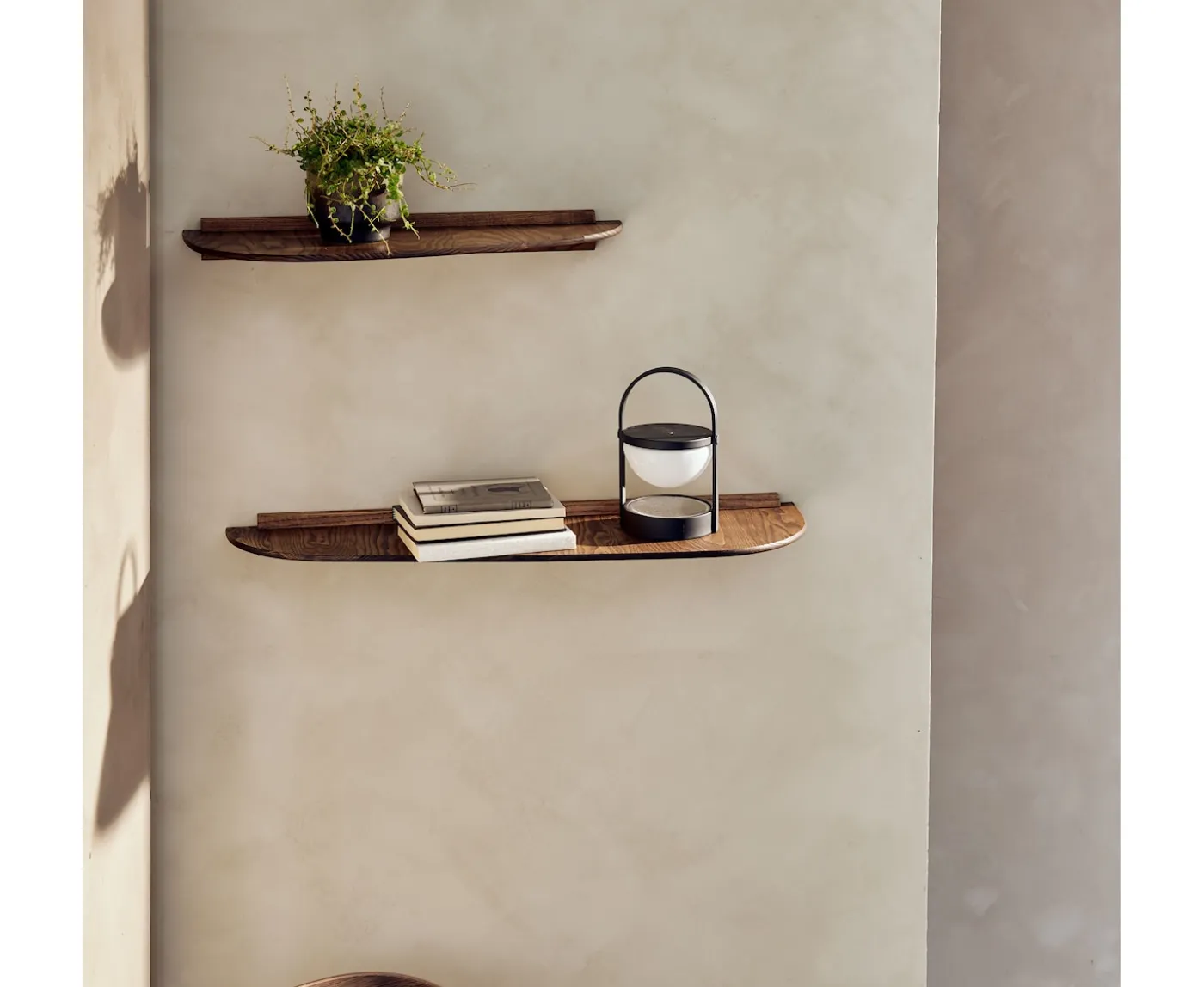 Andersen Furniture Shelf 2 Vägghylla Rökt Oljad Ash 59x25