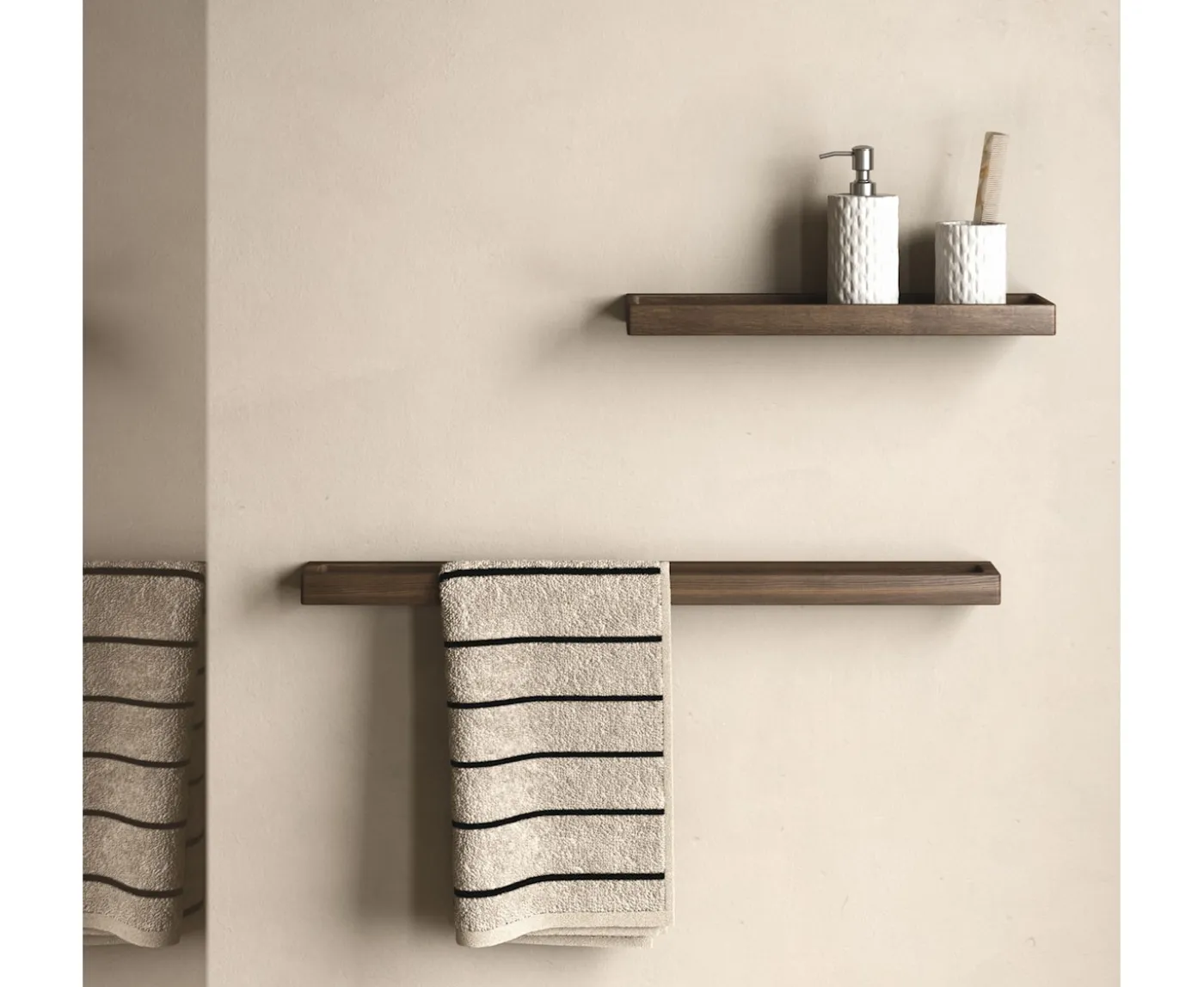 Andersen Furniture Shelf 11 Vägghylla Rökt Oljad Ask 44x12