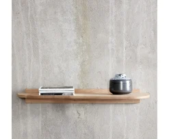 Andersen Furniture Shelf 2 Vägghylla Vitpigmenterad Ek 59x25