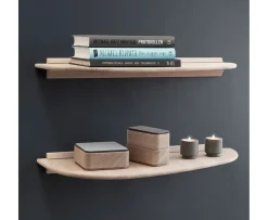 Andersen Furniture Shelf 2 Vägghylla Vitpigmenterad Ek 59x25