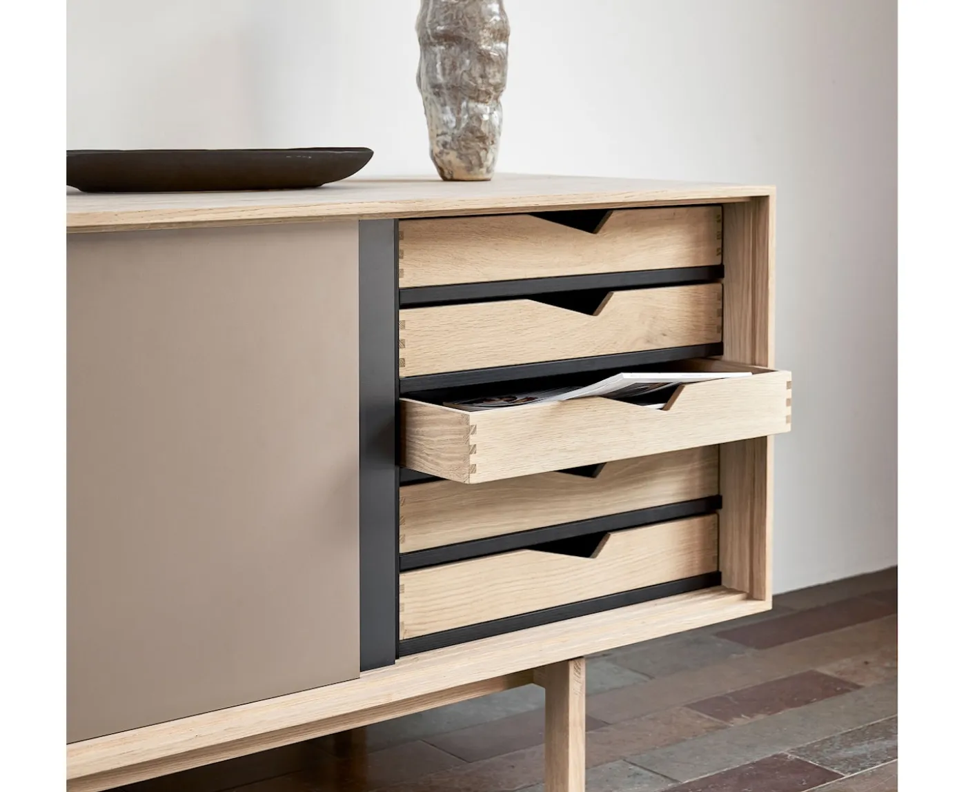Andersen Furniture S1 Sideboard Såpad Ek/Multi Earth 200x68