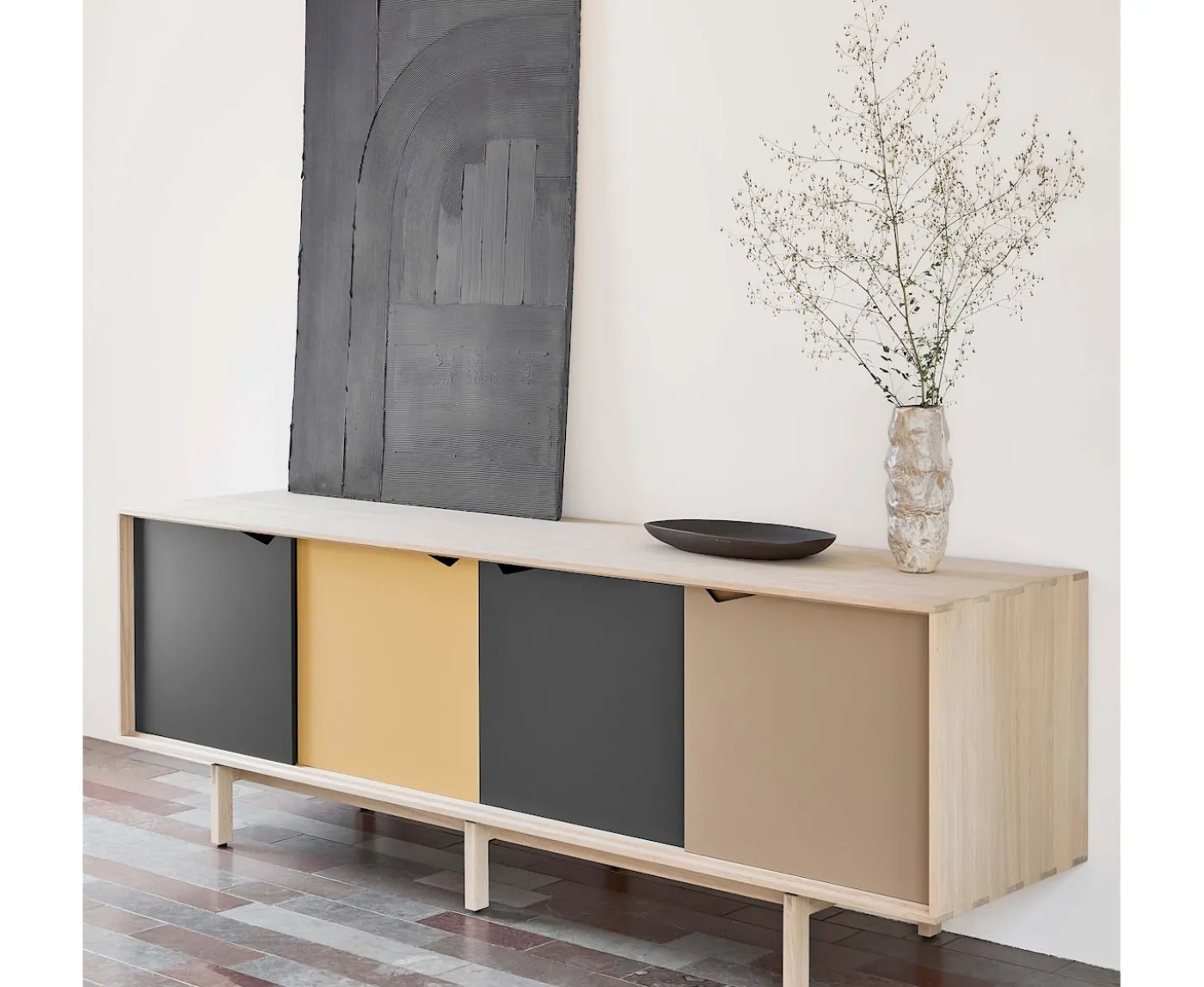 Andersen Furniture S1 Sideboard Såpad Ek/Multi Earth 200x68