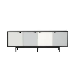 Andersen Furniture S1 Sideboard Svart Lackad Ek/Multi Sand 200x68