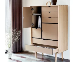 Andersen Furniture S5 Skåp Såpad Ek/Kashmir 83x132