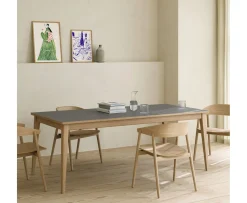 Andersen Furniture T3 Matbord Ek/Grigio Londra 200x95
