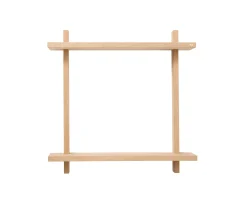 Andersen Furniture Treat Double Vägghylla Ek Large
