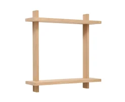 Andersen Furniture Treat Double Vägghylla Ek Large
