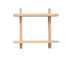 Andersen Furniture Treat Double Vägghylla Ek Small