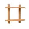 Andersen Furniture Treat Double Vägghylla Oljad Ek Small