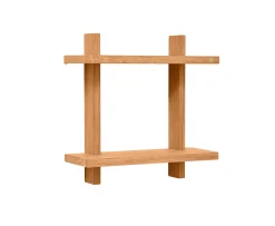 Andersen Furniture Treat Double Vägghylla Oljad Ek Small