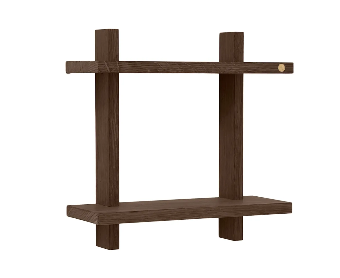 Andersen Furniture Treat Double Vägghylla Rökt Oljad Ek Small