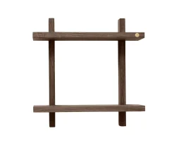 Andersen Furniture Treat Double Vägghylla Rökt Oljad Ek Small