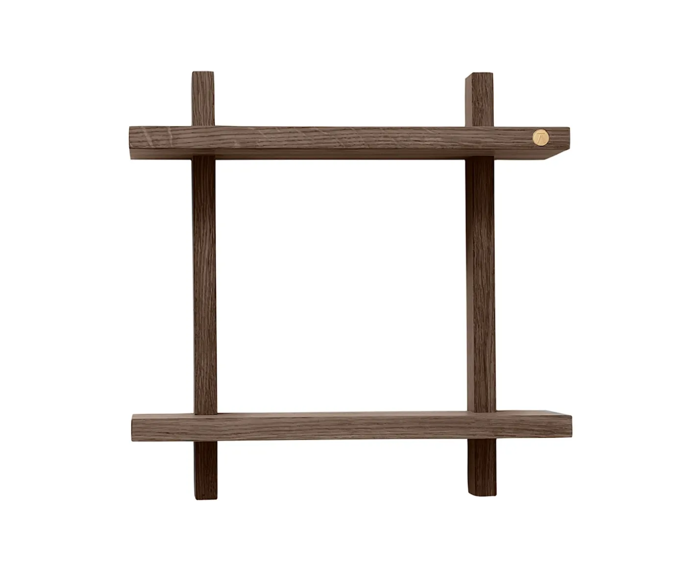 Andersen Furniture Treat Double Vägghylla Rökt Oljad Ek Small