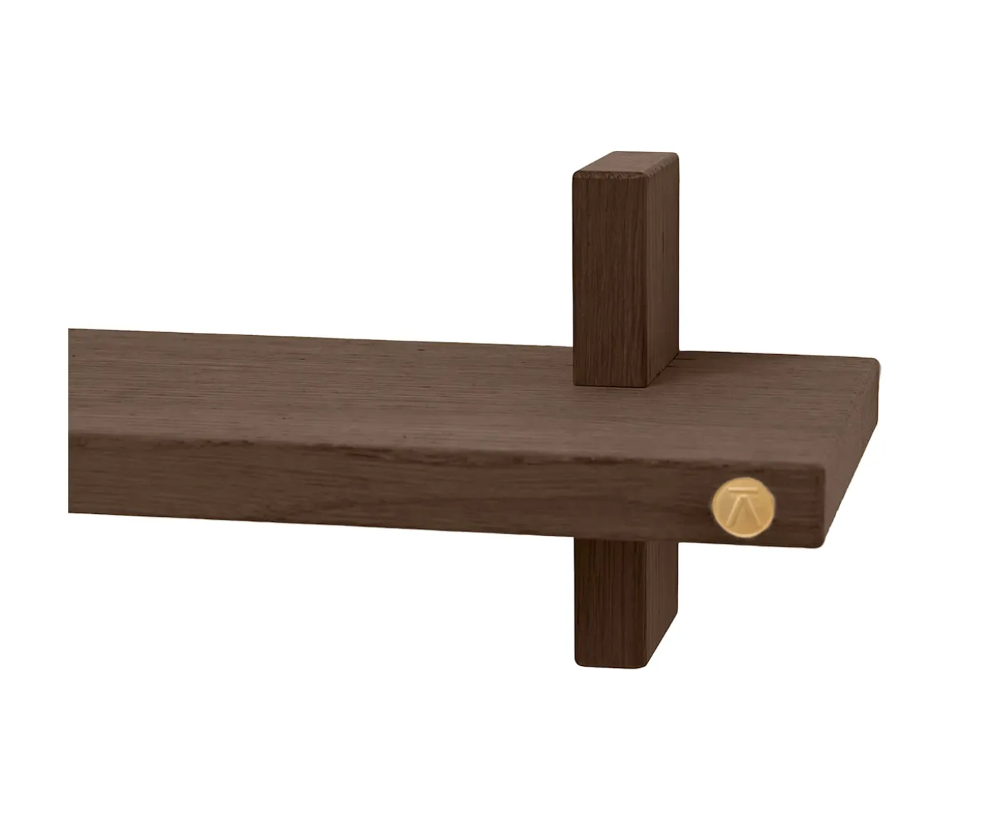 Andersen Furniture Treat Single Vägghylla Rökt Oljad Ek Large