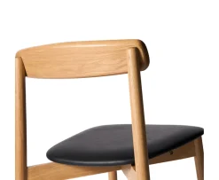 Andersen Furniture Unite Matstol Ek/Svart Läder