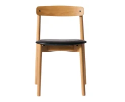 Andersen Furniture Unite Matstol Ek/Svart Läder