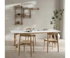 Andersen Furniture Unite Matstol Vitpigmenterad Ek